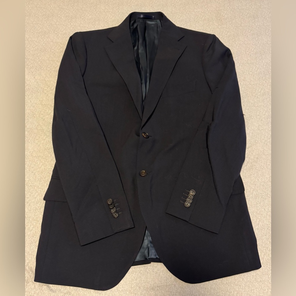 Proper Cloth Size 42 Black Sport Coat Blazer Jacket Men